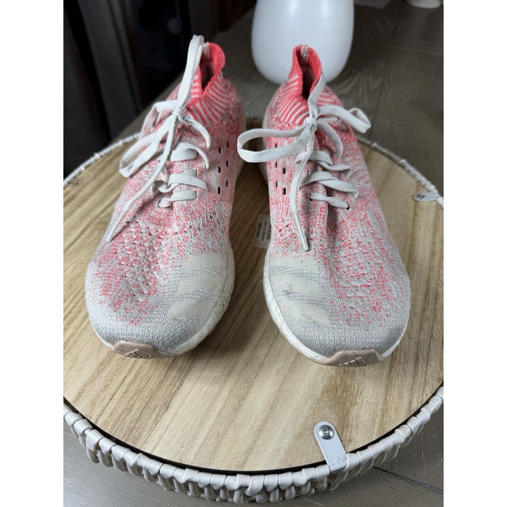 Adidas Shoes ‎ UltraBoost  Womens 9 Uncaged Raw White Shock Red